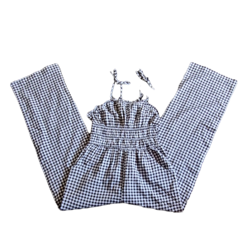 CHECKERED JUMPSUIT
